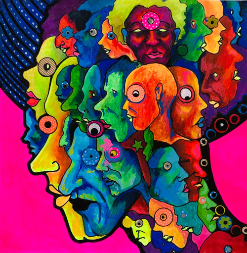Every you every me drawings by Maher Diab