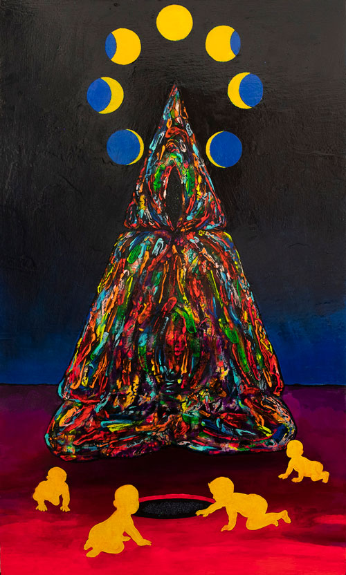 Untitled XXXIV paintings by Maher Diab