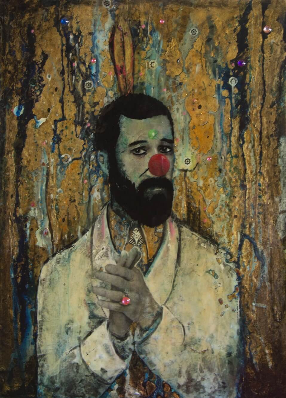 I am done for the day paintings by Maher Diab