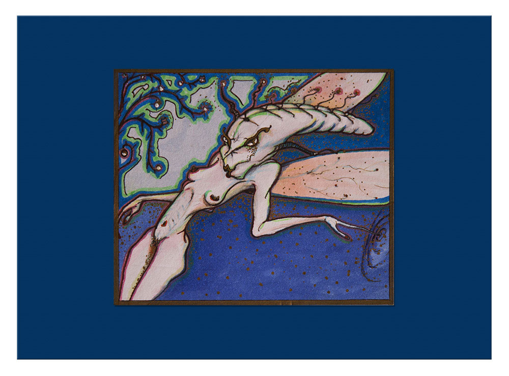 A TOUCH OF SANITY drawings by Maher Diab