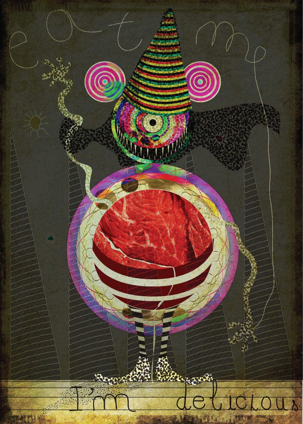 EAT ME I'M DELICIOUS digital by Maher Diab