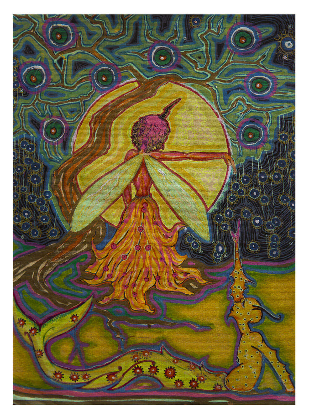 SUMMER MOON drawings by Maher Diab