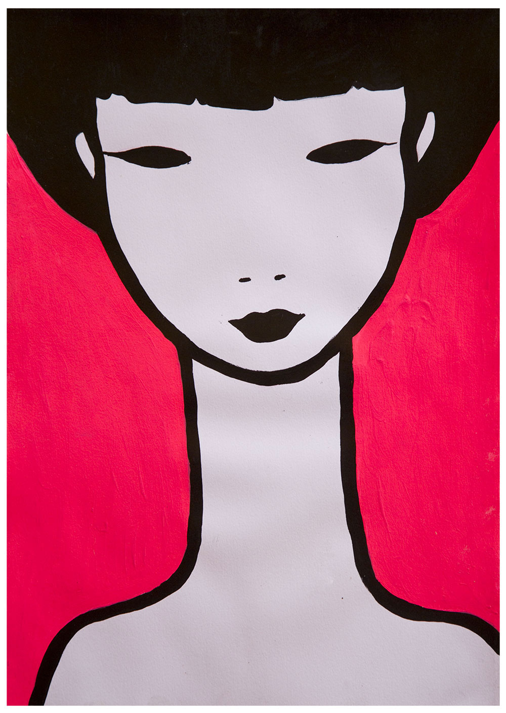 I SEE PINK drawings by Maher Diab