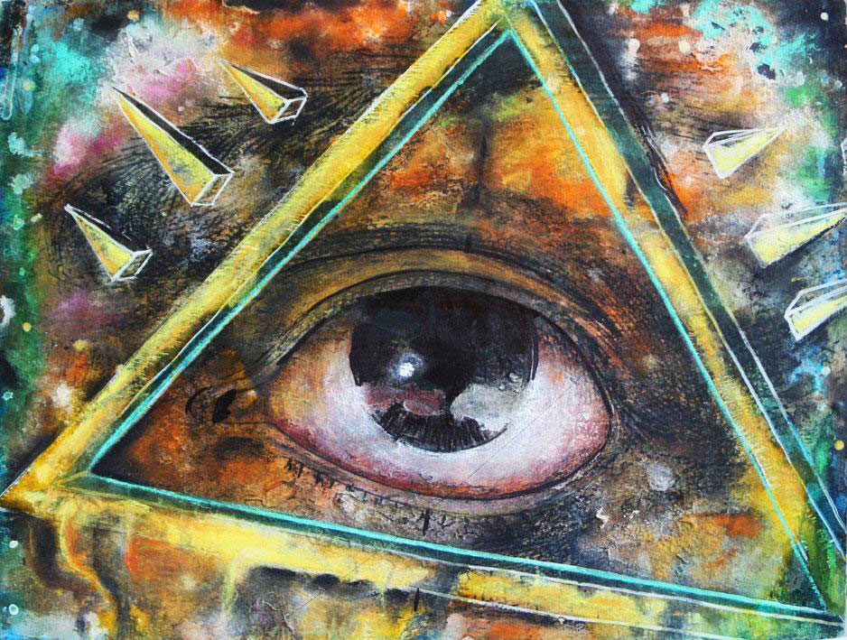 I see them  paintings by Maher Diab