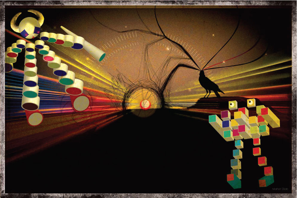 LA LUNA 2 digital by Maher Diab