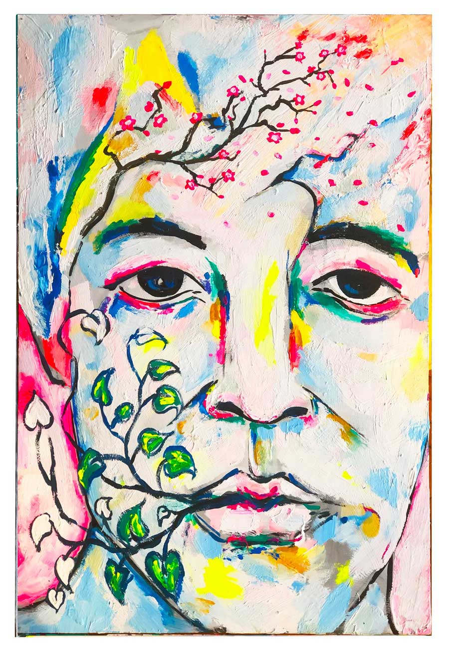 LOVE paintings by Maher Diab