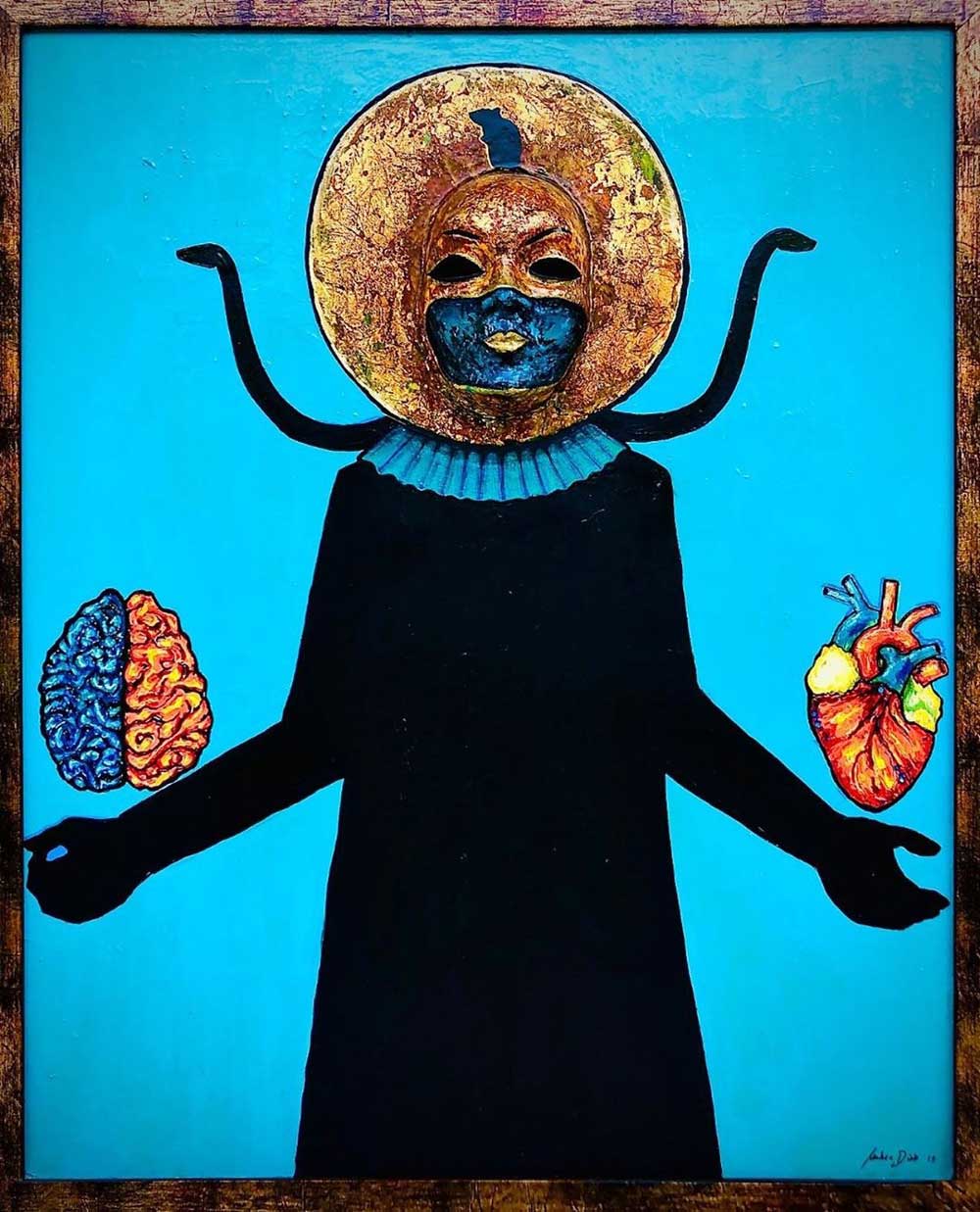 THE ODYSSEY OF BALANCE paintings by Maher Diab
