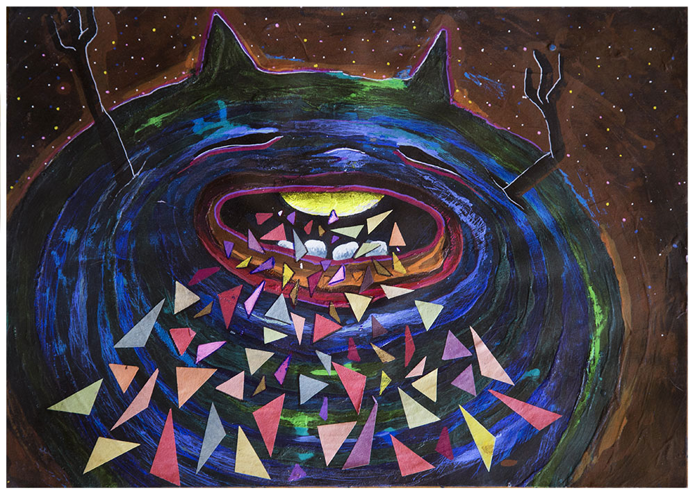 SAME DREAM DIFFERENT NIGHT drawings by Maher Diab