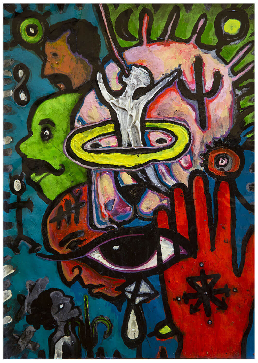 I SWEAR I'M NOT LYING drawings by Maher Diab