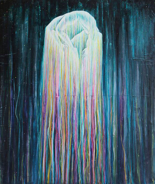 Seventh son of a seventh son paintings by Maher Diab