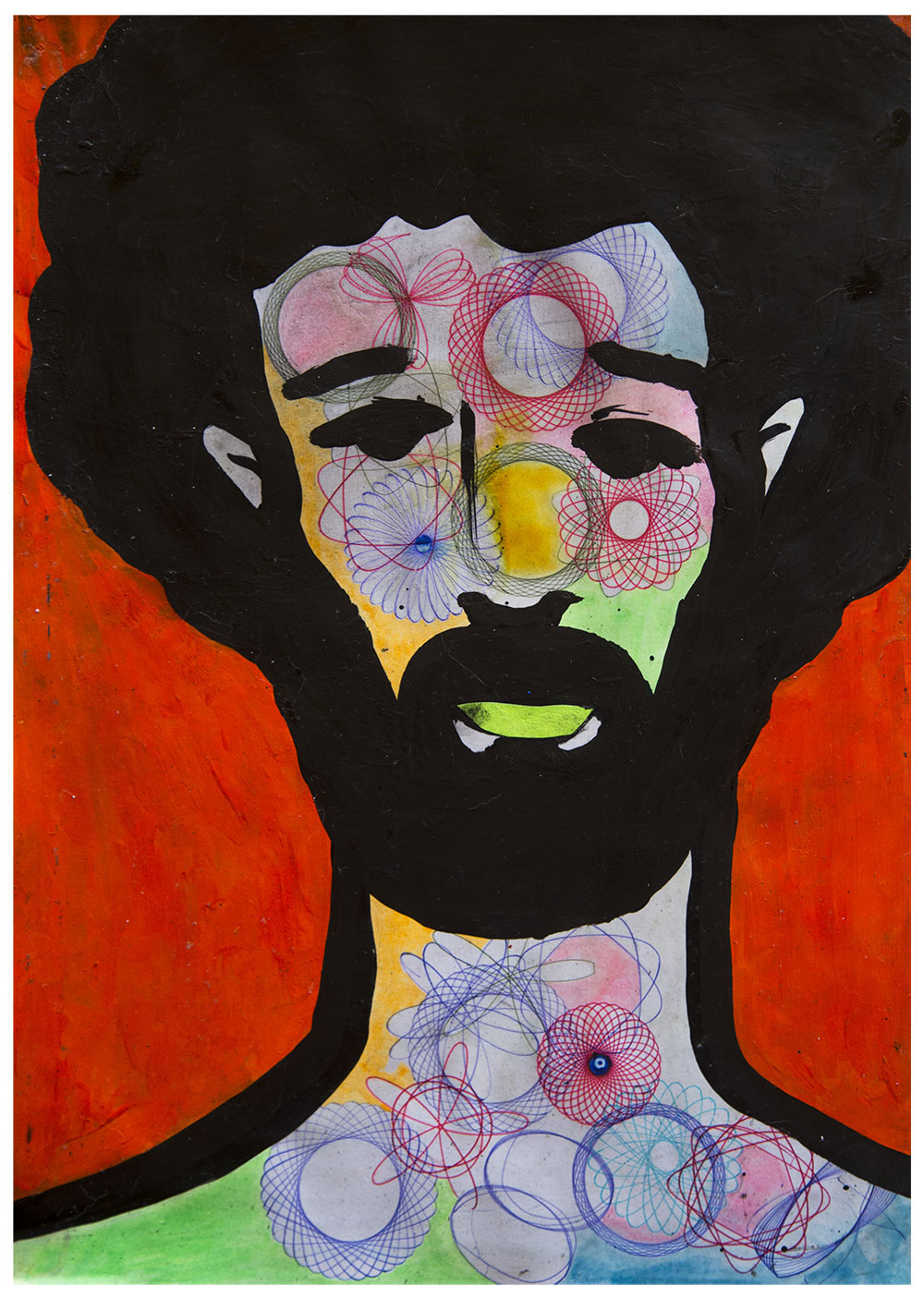 THE GEOMETRY OF LOVE 2 drawings by Maher Diab