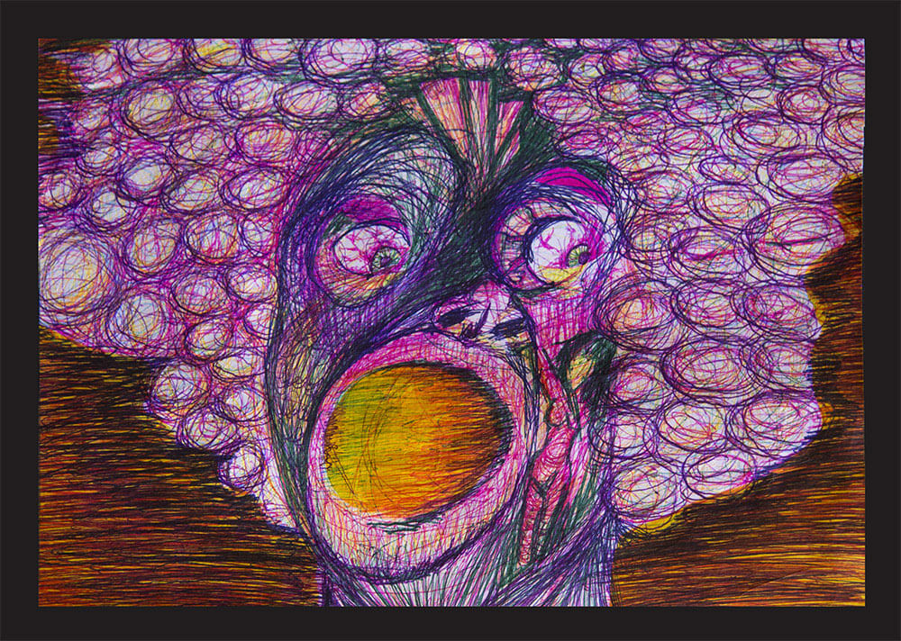 THE LITTLE TOE drawings by Maher Diab