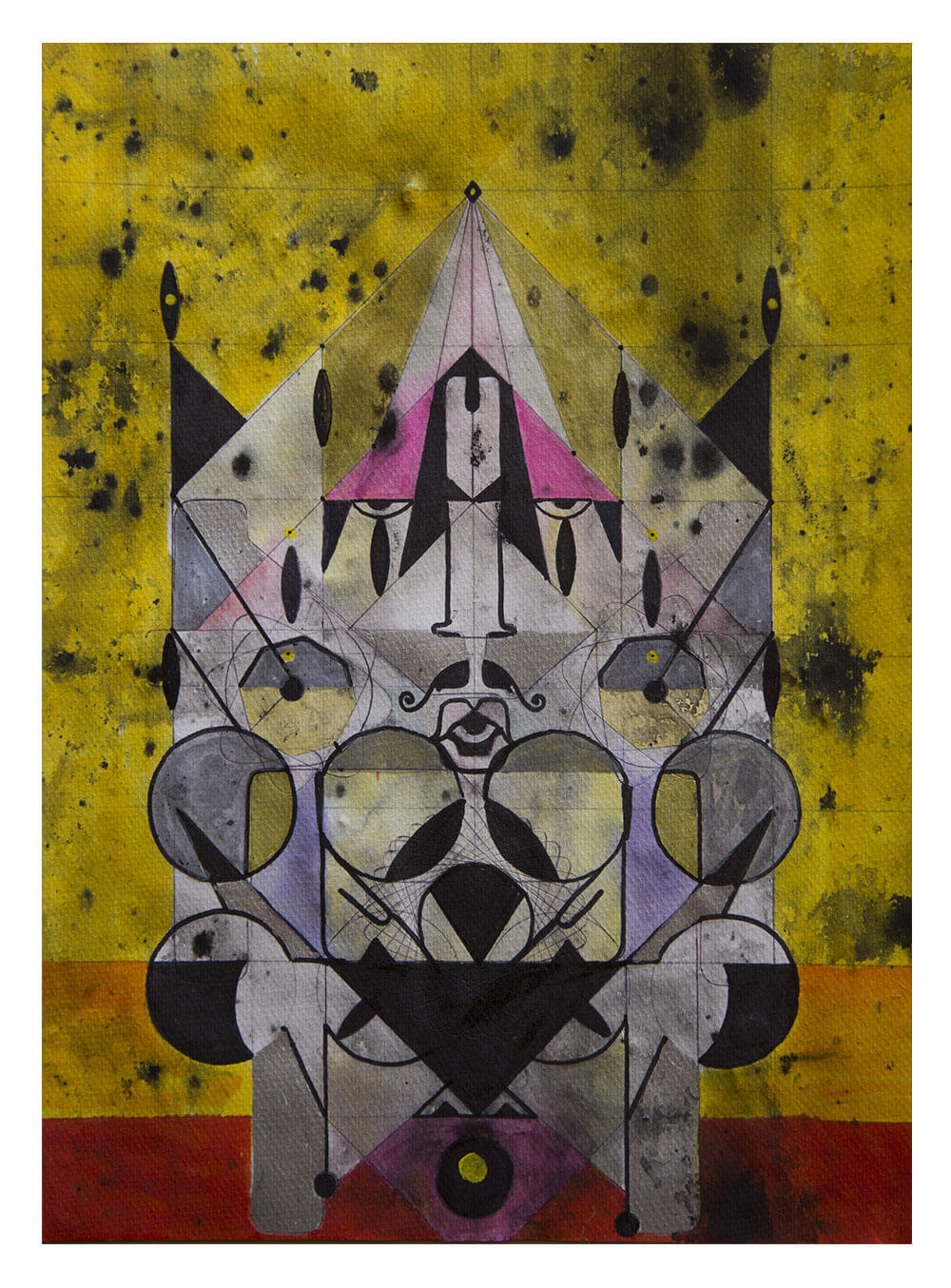 THE MONGOLIAN WHISTLE drawings by Maher Diab