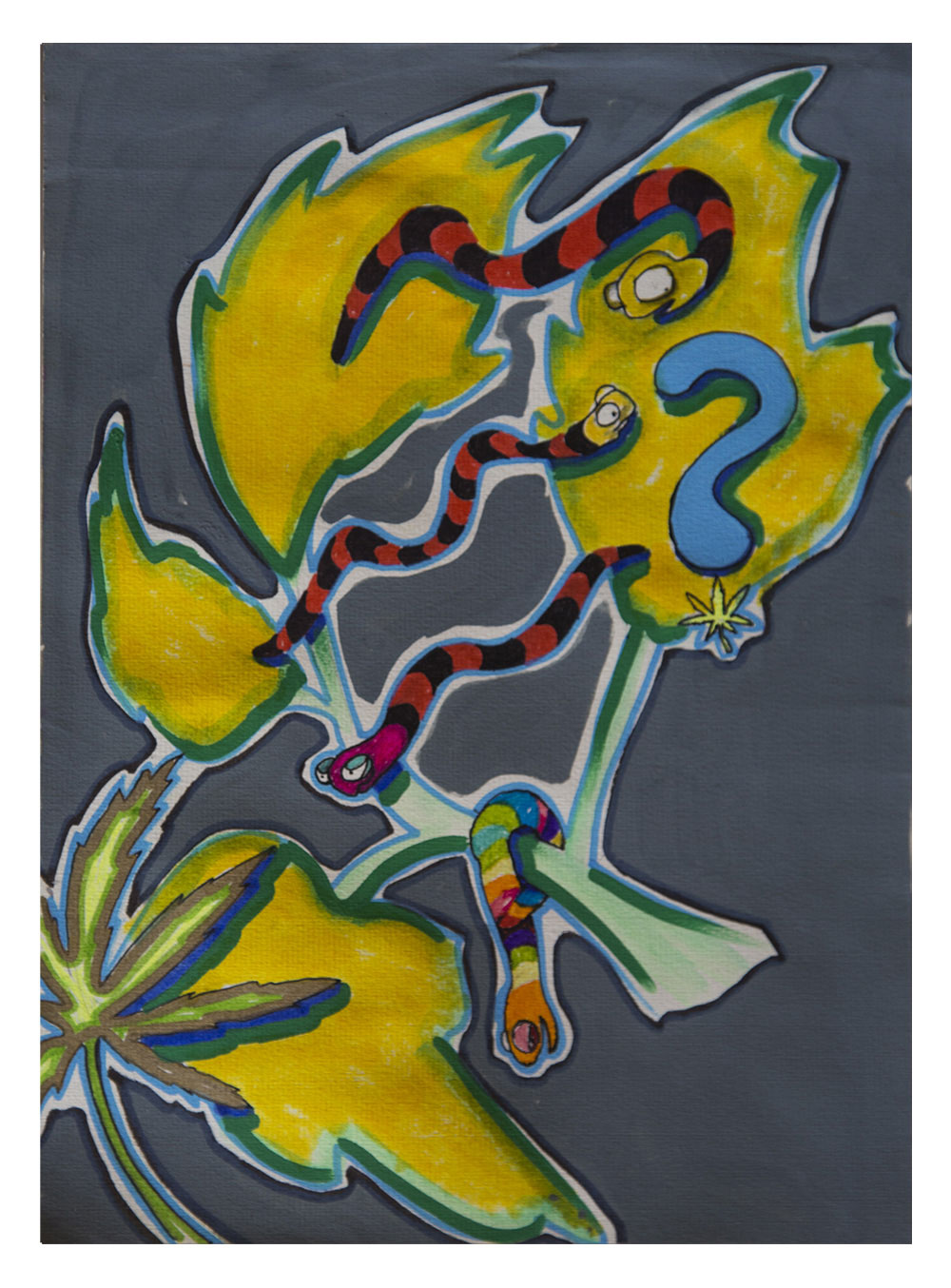 WAKE & BAKE drawings by Maher Diab