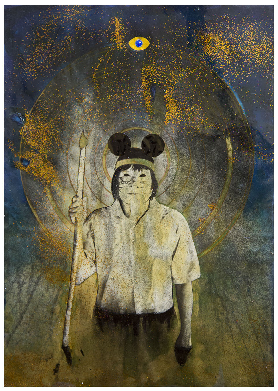 WE EMERGED FROM THE WATER drawings by Maher Diab