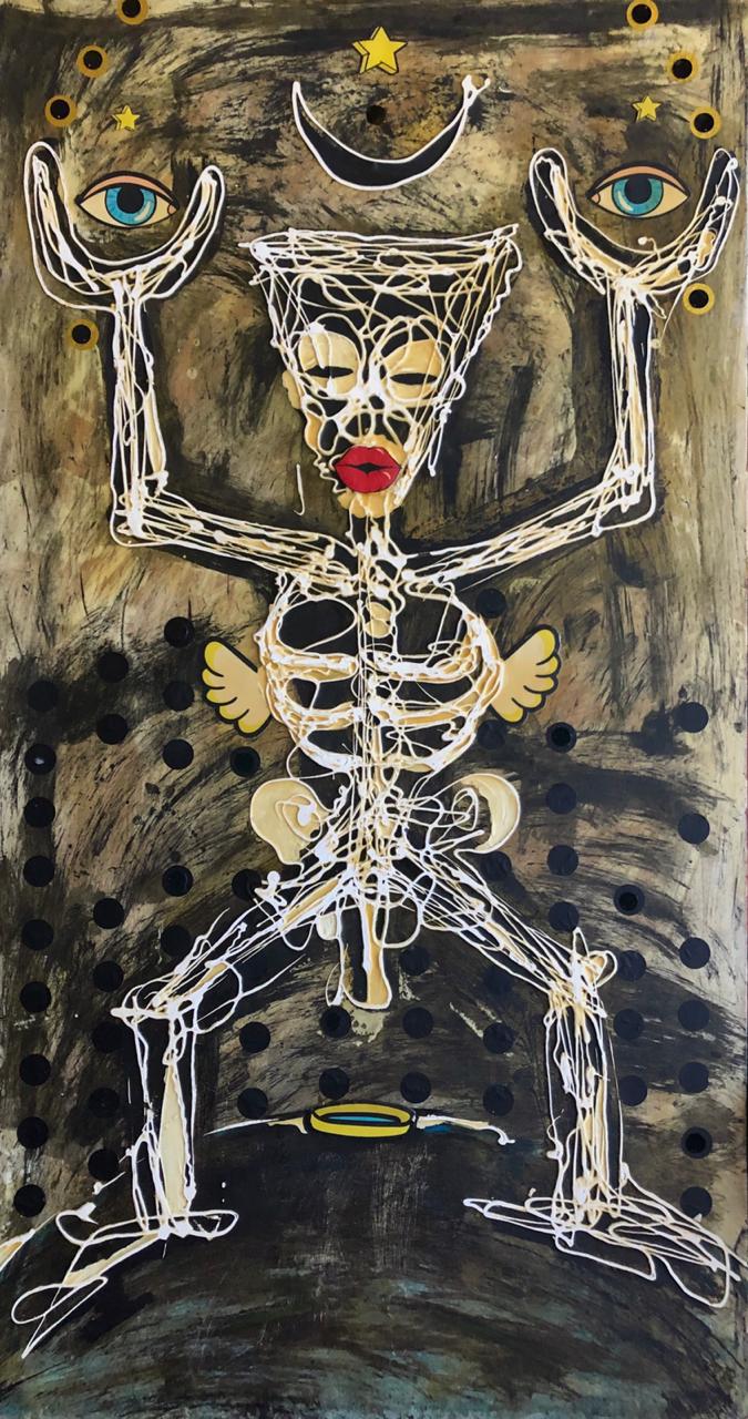 Angel paintings by Maher Diab