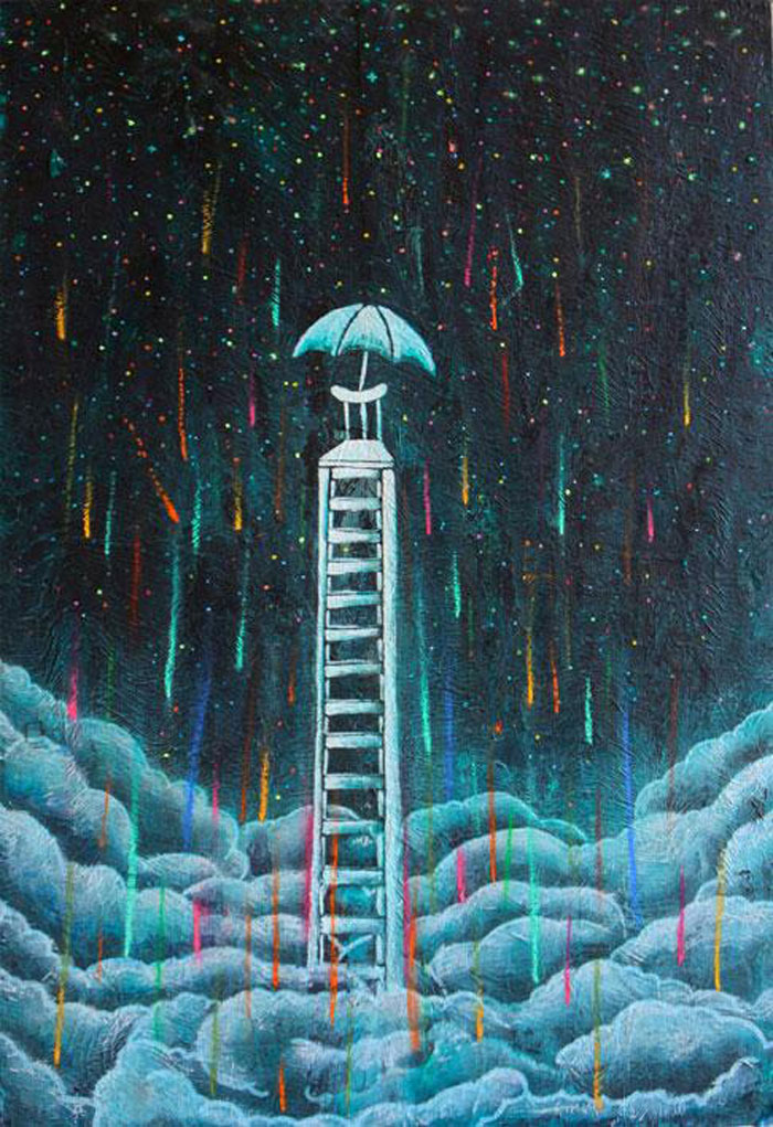 High Times paintings by Maher Diab