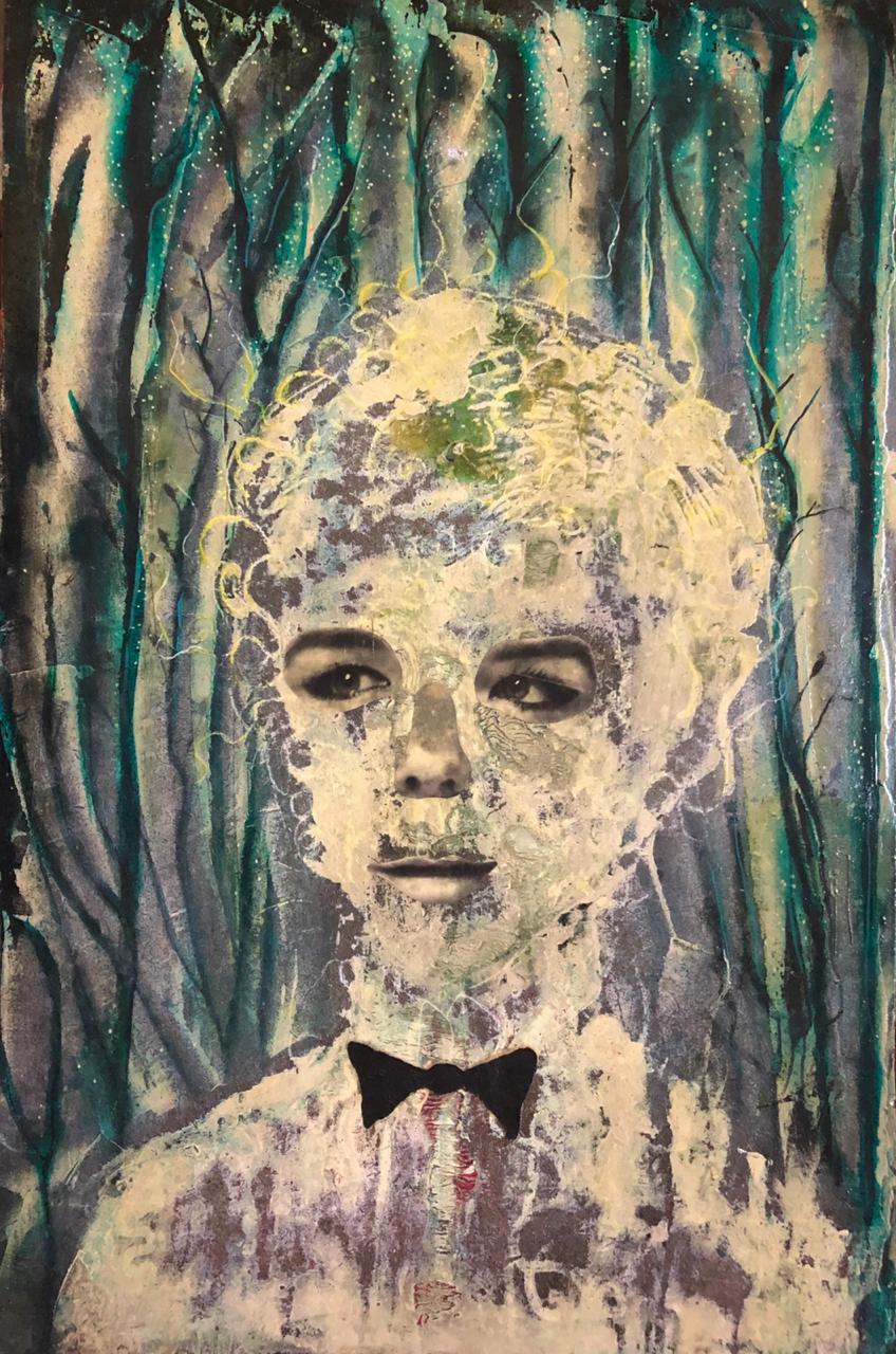 I Have My Mother's Eyes paintings by Maher Diab