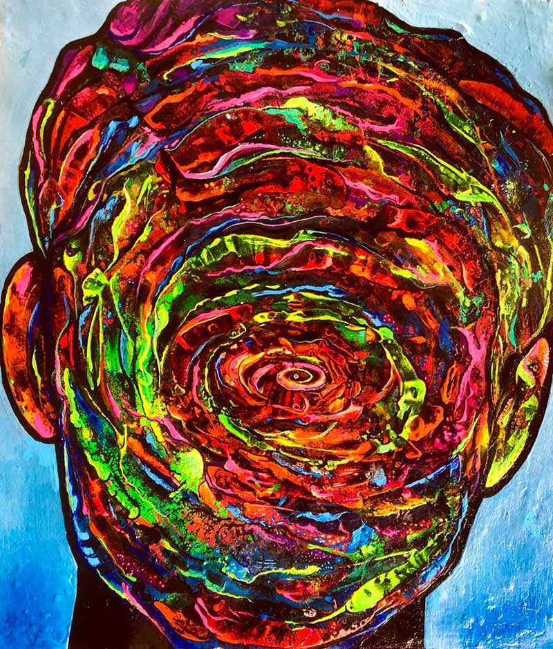 Ouverture paintings by Maher Diab