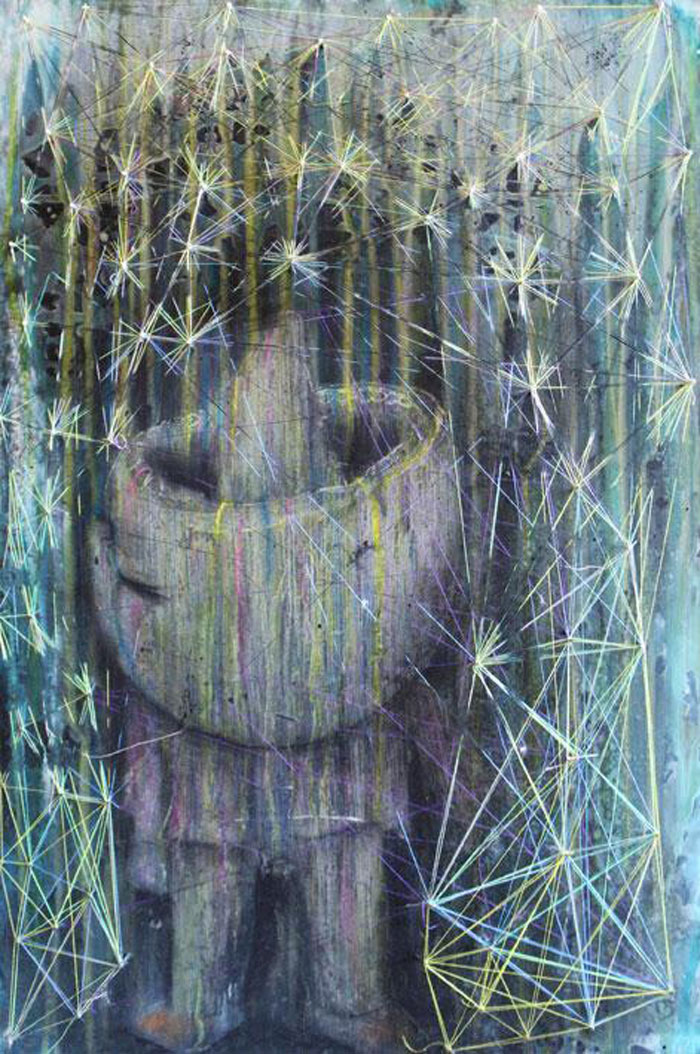 taste of first snow paintings by Maher Diab