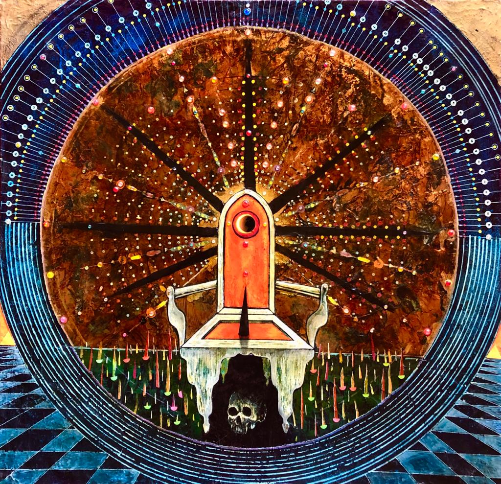 The Chair of Knowledge paintings by Maher Diab