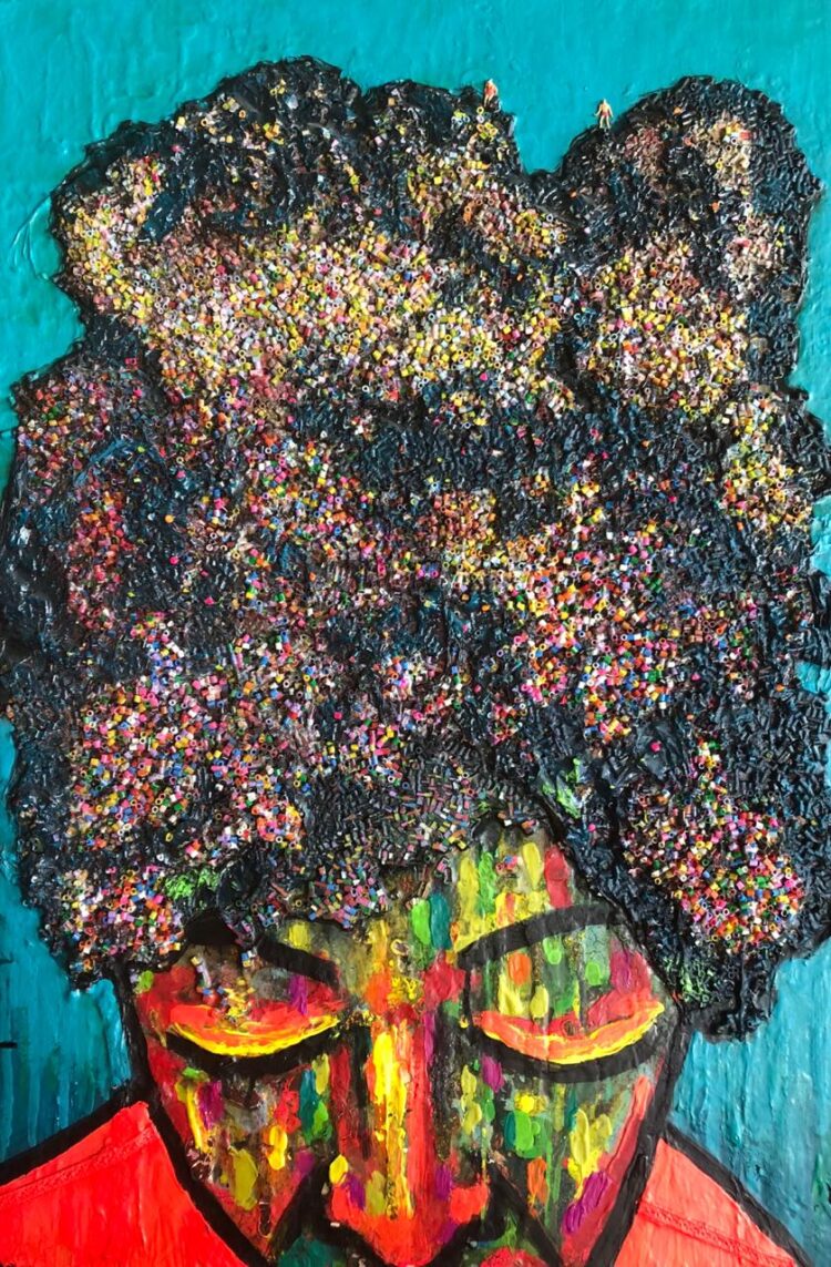 The Reader paintings by Maher Diab