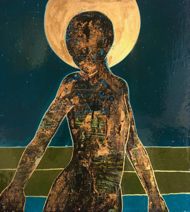 The Encounter paintings by Maher Diab