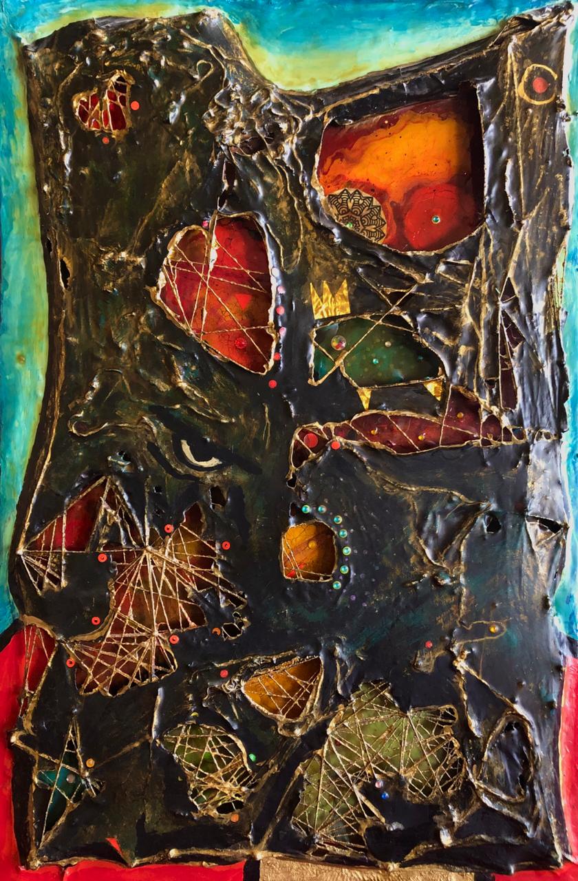 Under My Skin paintings by Maher Diab